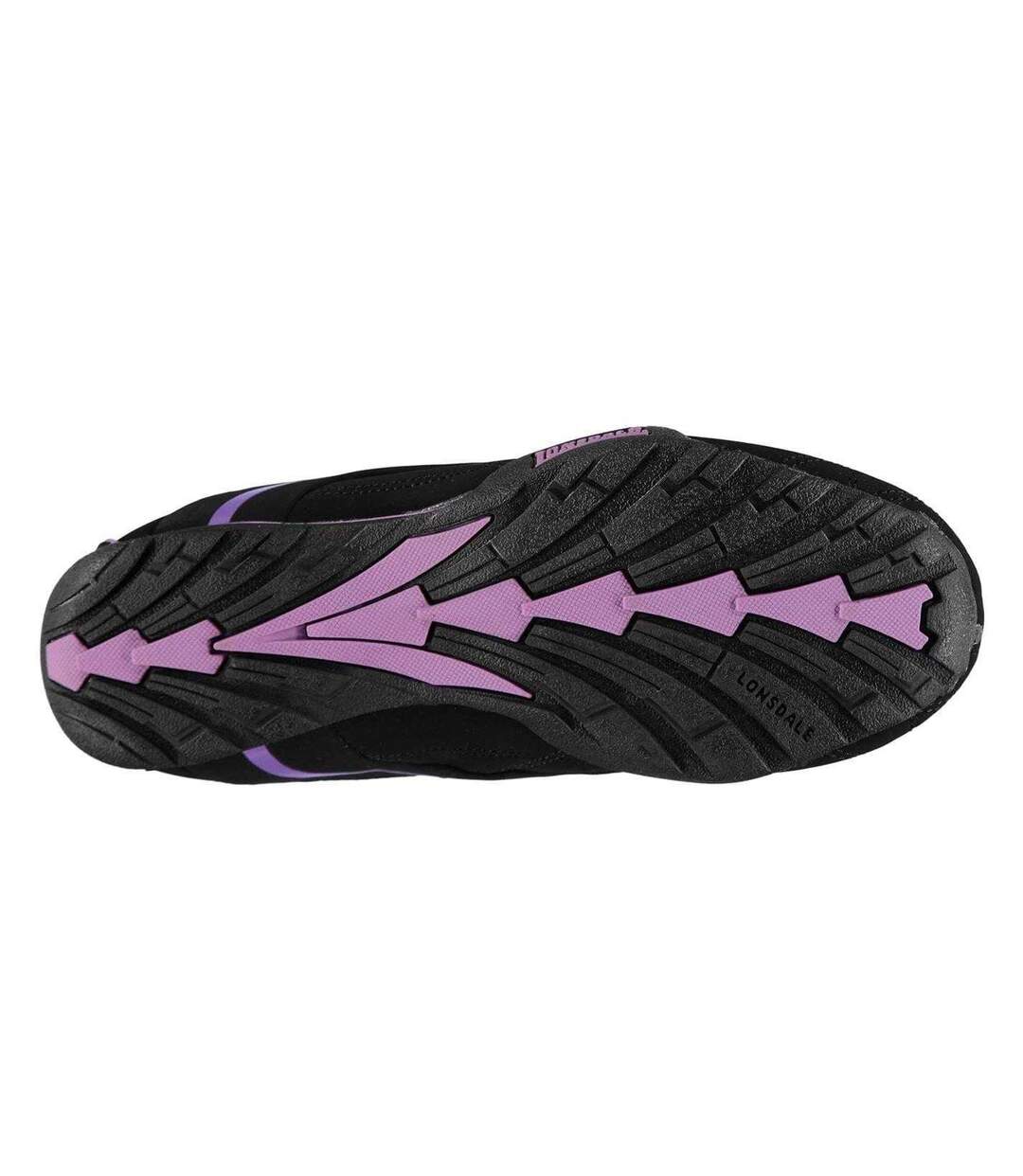 Baskets Camden Femme Noir Lonsdale-3