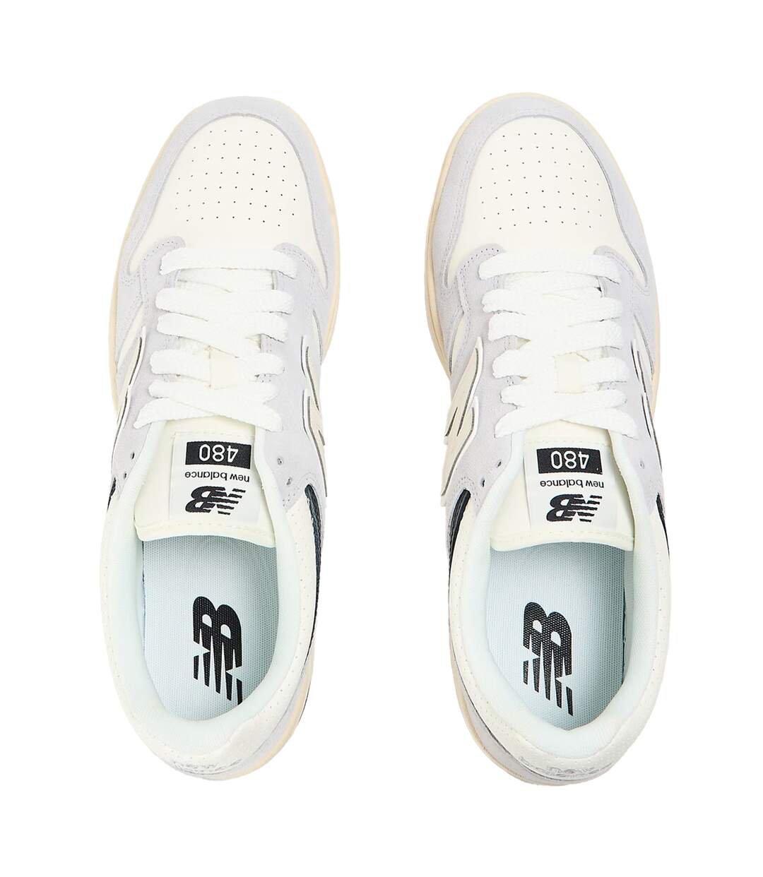Baskets Bb480igb Adulte Blanc Gris New Balance-3