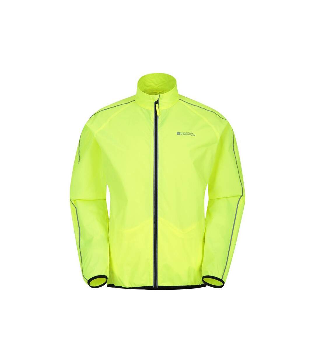 Mens Force Reflective Water Resistant Jacket Yellow Mountain Warehouse-1