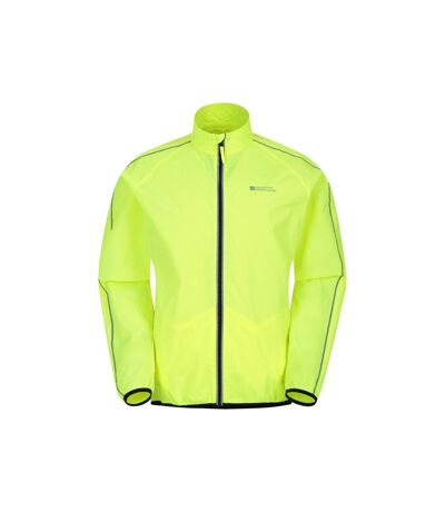 Mens Force Reflective Water Resistant Jacket Yellow Mountain Warehouse
