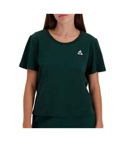 T-Shirt vert foncé femme le coq sportif contemporain - l