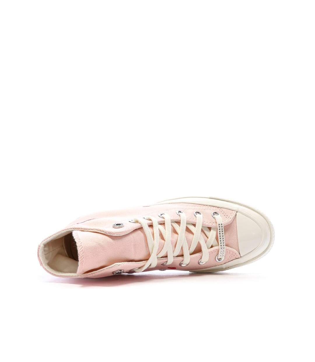 Baskets roses clair femme converse chuck 70-4