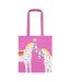 Tote Bag Motif/style Poney Taille Unique Rose Lazy Jacks-1