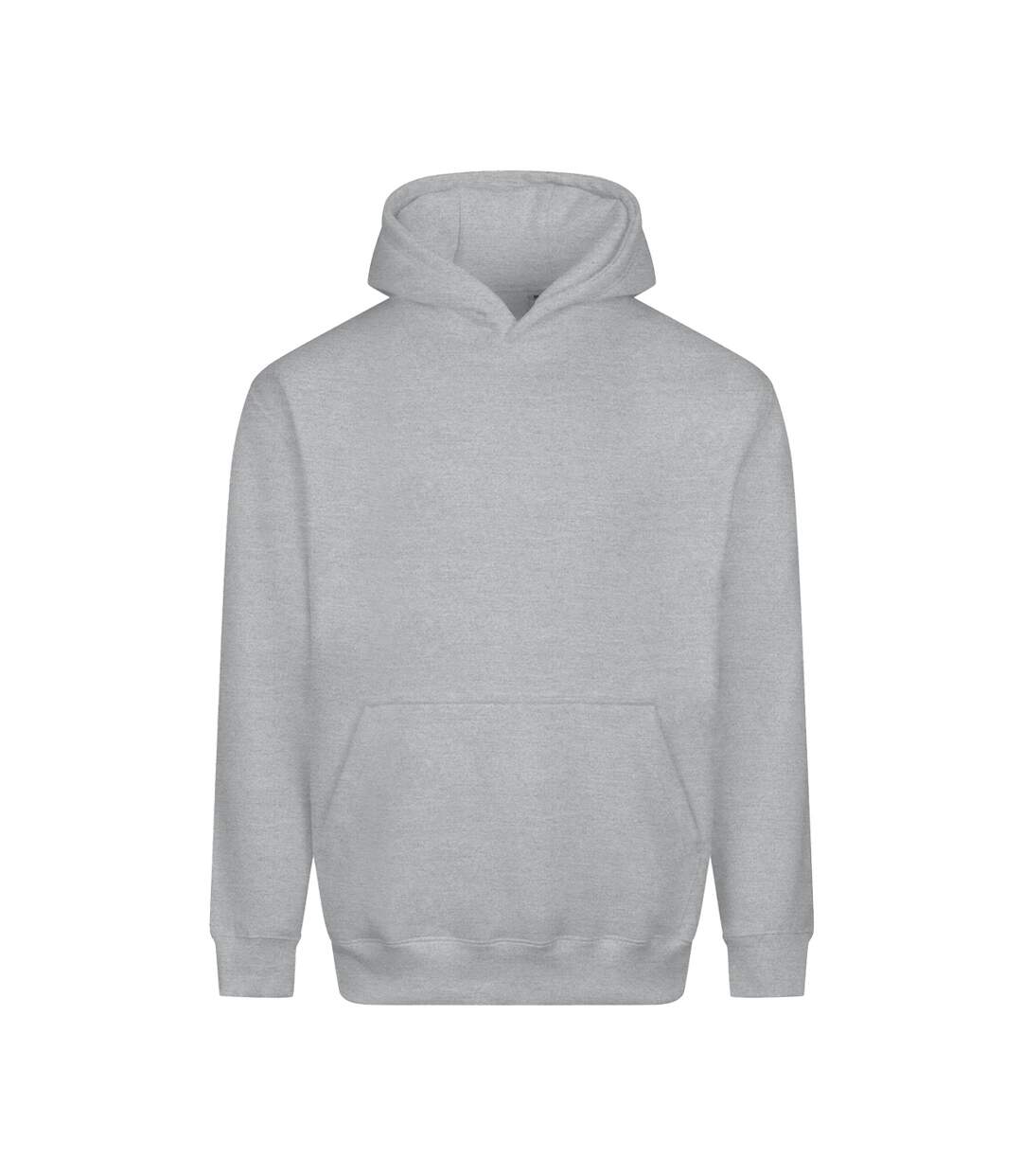Unisex Adult Vision Heavyweight Hoodie Heather Grey Awdis-1