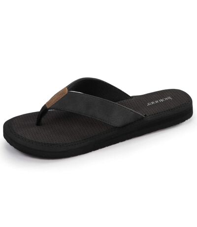 Isotoner Tongs homme ultra confortables, tiges larges