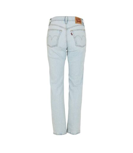 Womens/ladies 501 5 Pockets Straight Leg Jeans Stepped Away Levis