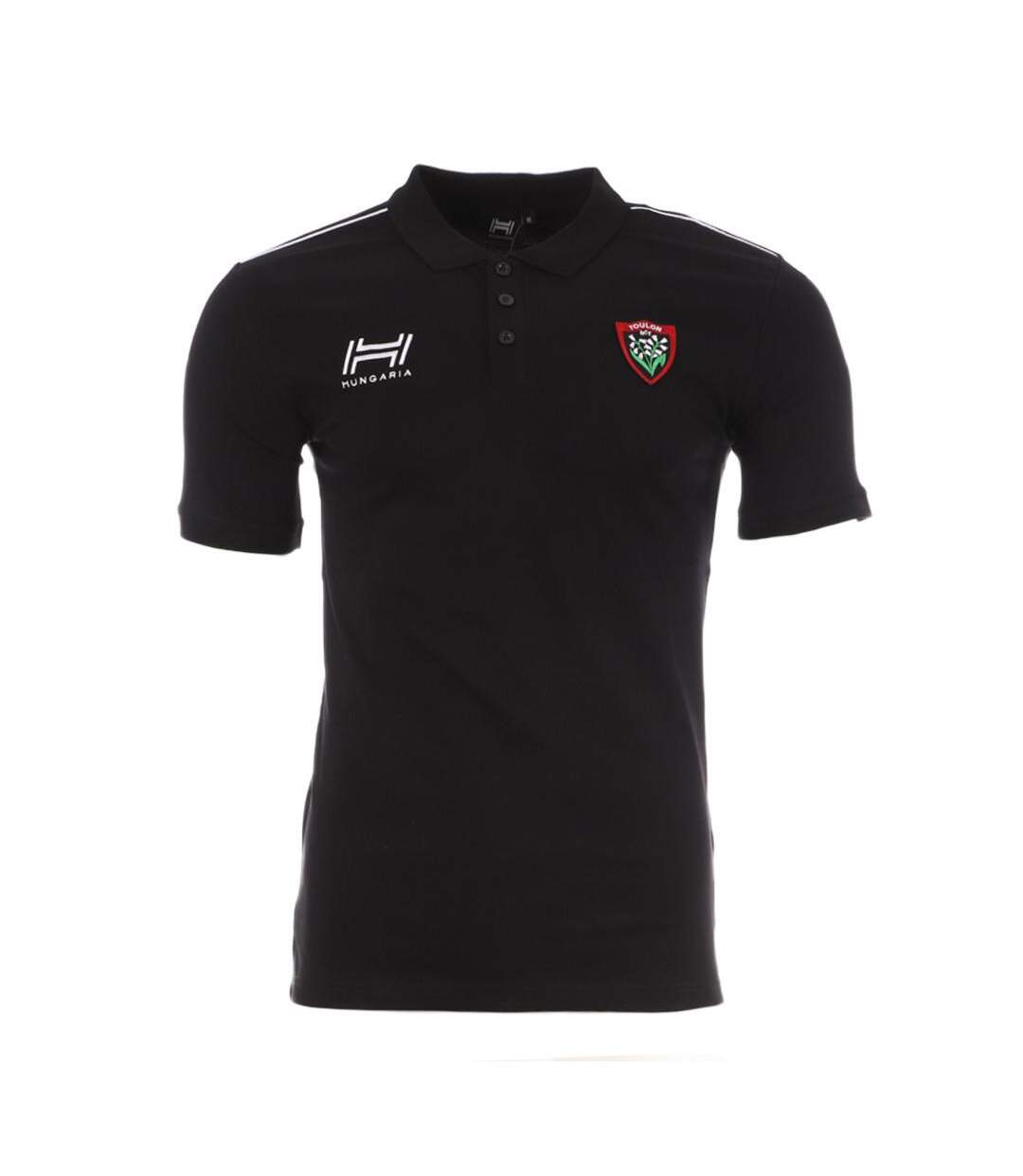 RC Toulon Polo Noir Homme Hungaria - M