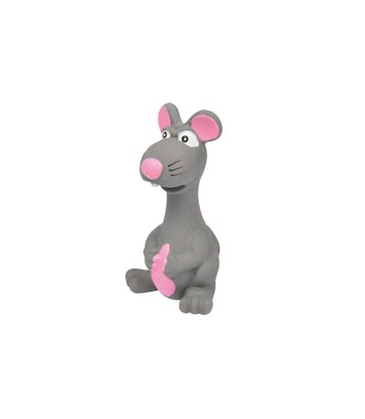 Jouet pour Chien Souris 14cm Gris