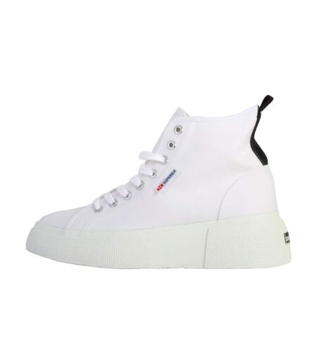 Basket Montante à Lacets Superga Bubble Mid