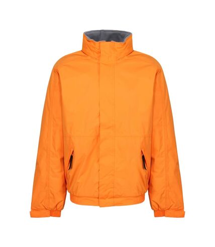 Regatta Dover Waterproof Windproof Jacket (Thermo-Guard Insulation) (Sun Orange/Seal Grey) - UTRG1425