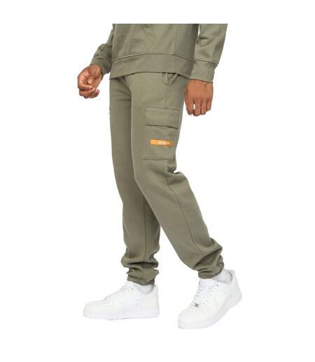 Mens Adamsberg Jogging Bottoms Dark Olive Duck And Cover
