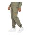 Mens Adamsberg Jogging Bottoms Dark Olive Duck And Cover-4