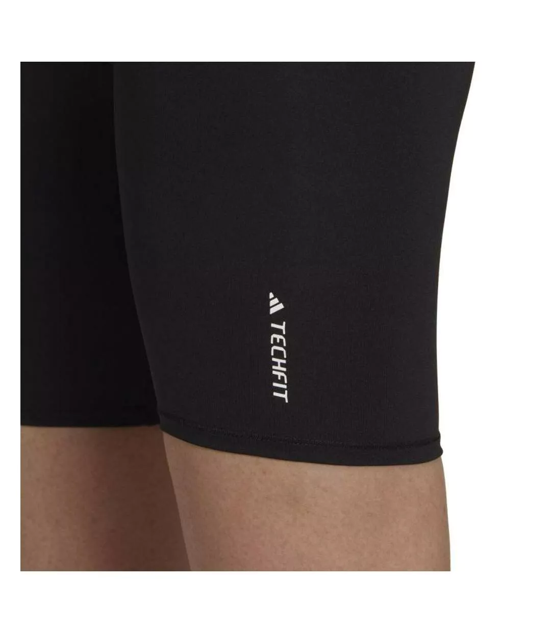 Short De Motard Techfit Femme Noir Adidas-4