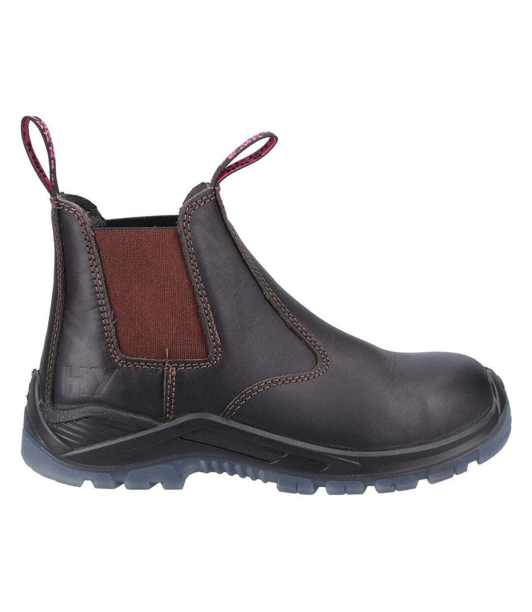 Bottines de sécurité banjo femme marron Hard Yakka-2