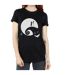 Disney Womens/Ladies Nightmare Before Christmas Moon Oogie Boogie Cotton Boyfriend T-Shirt (Noir) - UTBI41422-3
