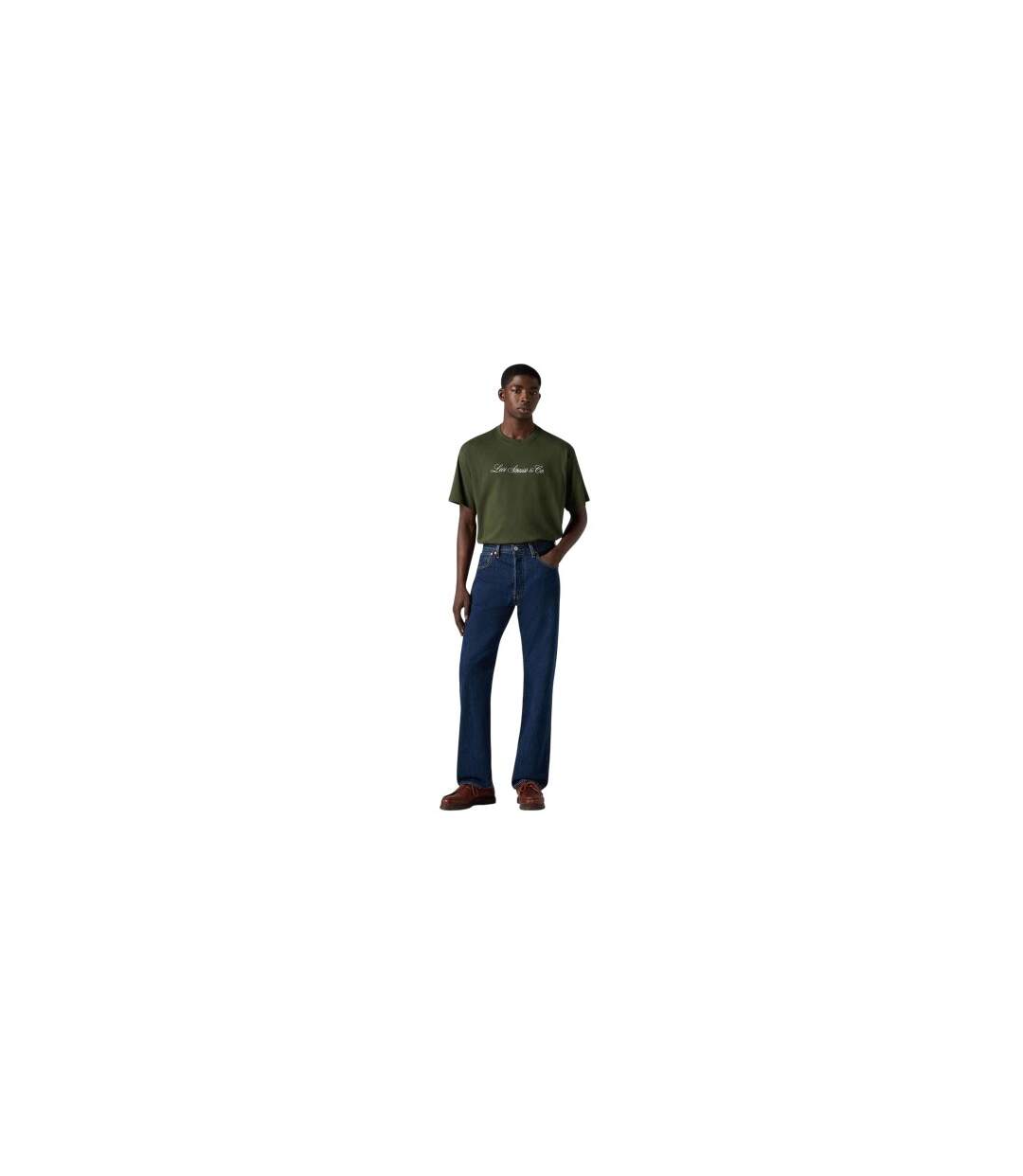 Mens Coaster 93 Denim Straight Jeans Blue Levis-1