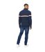 Pull Stampton Chenille Homme Bleu Marine Bewley & Ritch-3