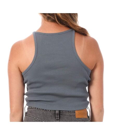 Débardeur gris femme superdry racer - l/xl