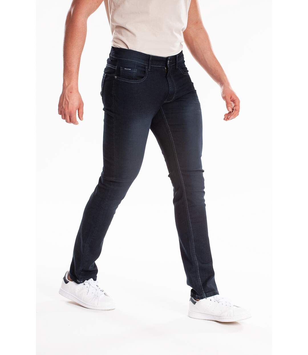 Jeans stretch Fibreflex® RL80 coupe droite ajustée surteint VITO 'Rica Lewis'-3