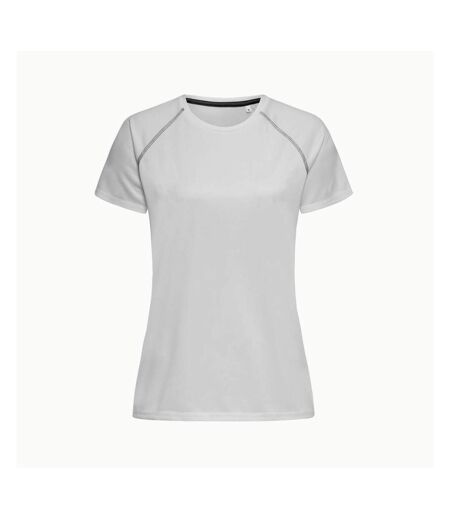T-shirt Active Team Femme Blanc Stedman