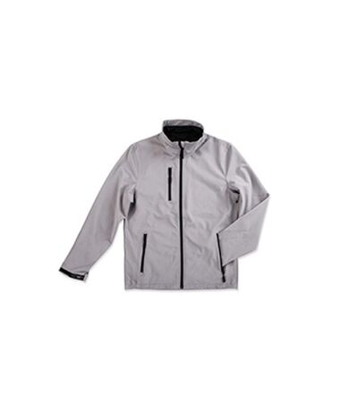 Stedman Mens Active Softest Shell Jacket (Dolphin Grey) - UTAB307