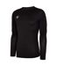 Mens Core Crew Neck Long-sleeved Base Layer Top Black Umbro-1