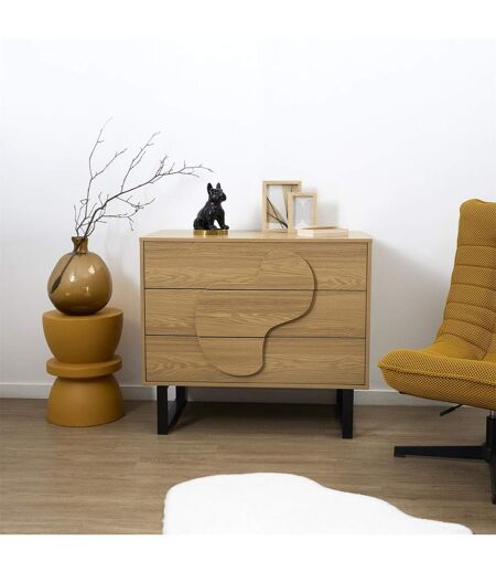 Commode 3 tiroirs CALYPSO - Beige