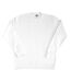 Sweatshirt À Manches Longues Femme Blanc SG-1