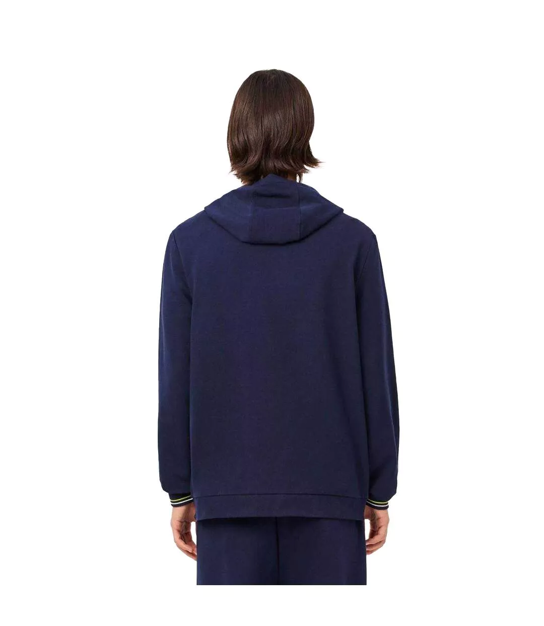 Sweat À Capuche Détente Homme Bleu Marine Lacoste-3