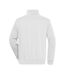 Sweat Workwear Homme Blanc James And Nicholson-2