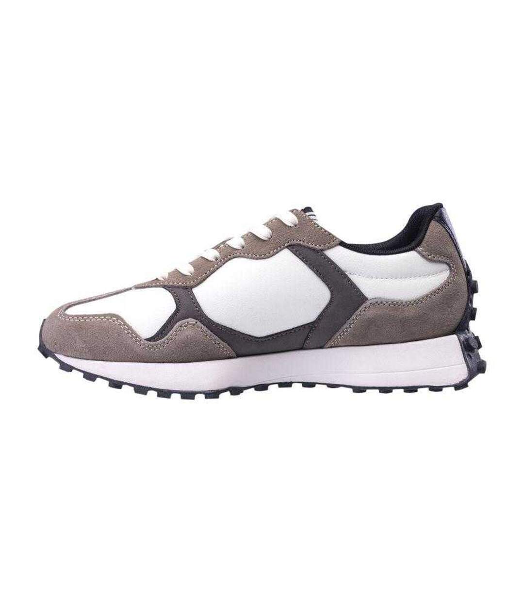 Baskets Motif/style Logo Mohim Homme Gris Argenté Iguana-2