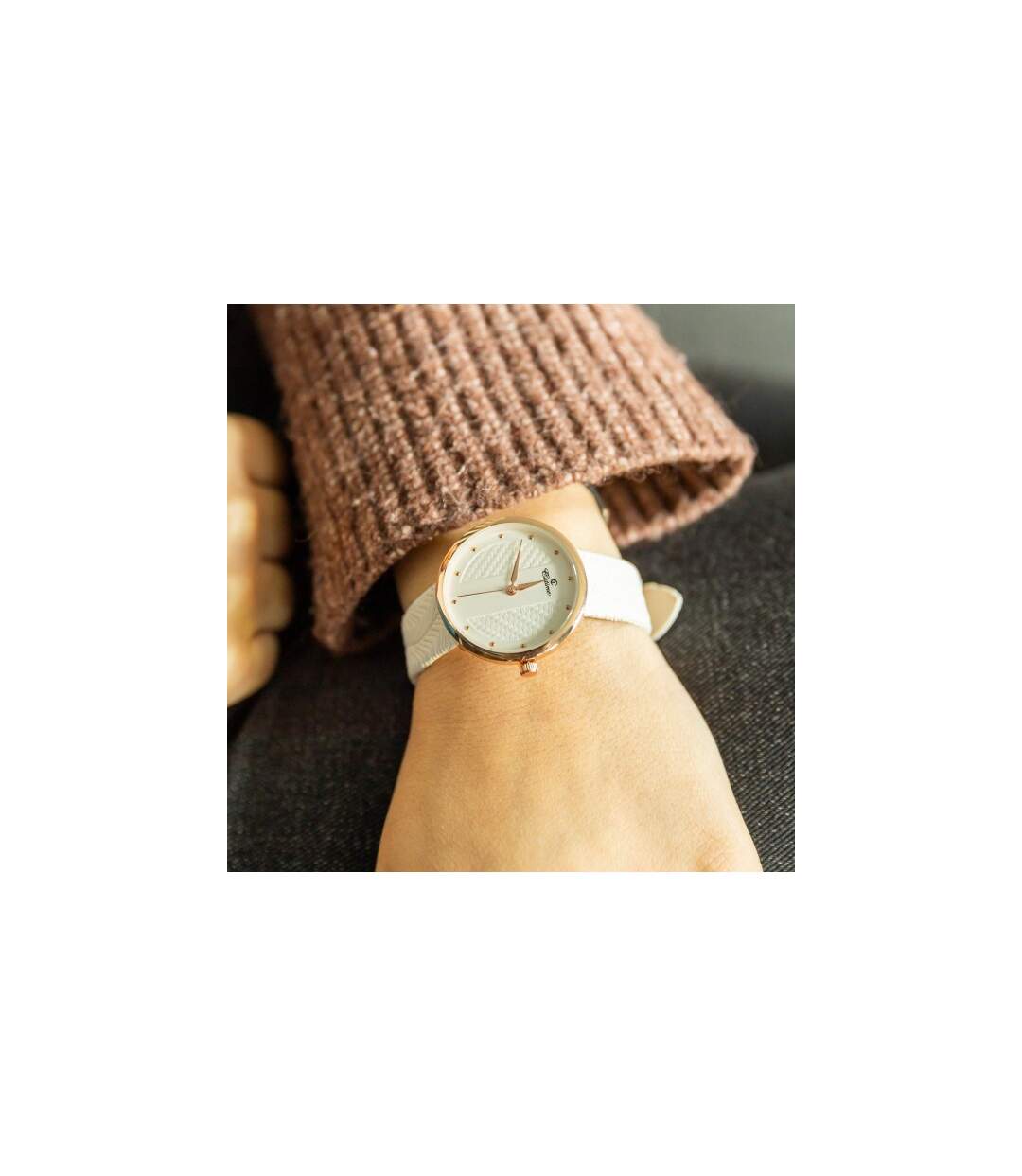 Montre de Femme Blanc CHTIME