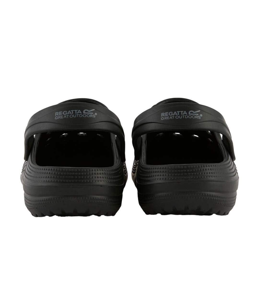 Womens/ladies Sakari Clogs Black Regatta-3
