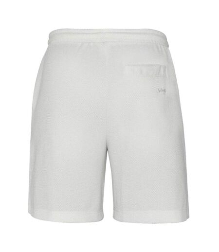 Short blanc homme schott  maille technique