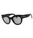 Lunettes De Soleil Motif/style Miroir Lucilla Femme Taille Unique Noir Fumée Tom Ford-1