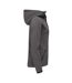 Womens/ladies Pemberton Full Zip Hoodie Anthracite Melange Cutter & Buck-4