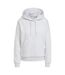 Sweat À Capuche Avec Cordons Femme Gris Chiné Chiné Adidas-2