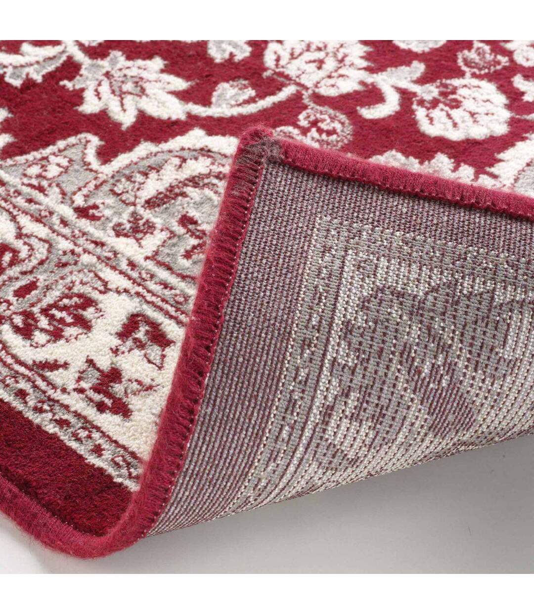 Tapis Déco Cherine 68x110cm Rouge-3