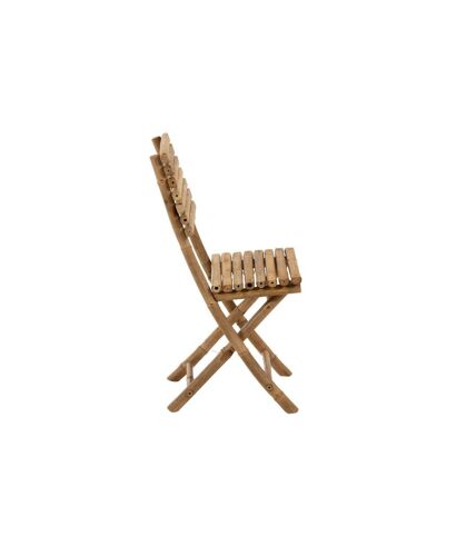 Chaise Pliable Design Bambou 98cm Naturel