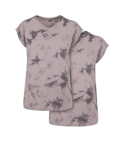 T-shirt Femme Gris Clair Build Your Brand