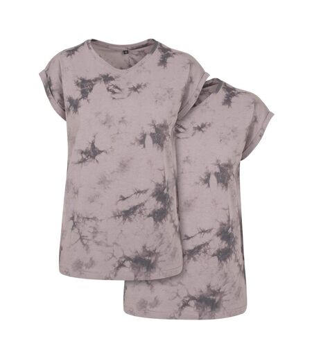 T-shirt Femme Gris Clair Build Your Brand
