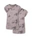 T-shirt Femme Gris Clair Build Your Brand-1