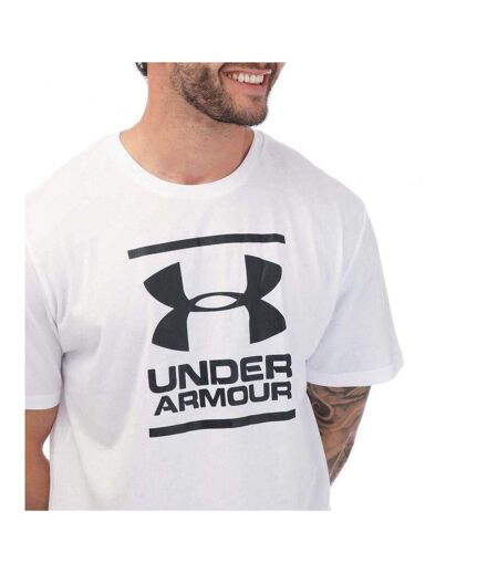 T-shirt Motif/style Imprimé Au Dos Gl Foundation Homme Blanc Under Armour