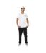 T-shirt homme col V en jersey 180gr print devant&dos Café Vondutch-5