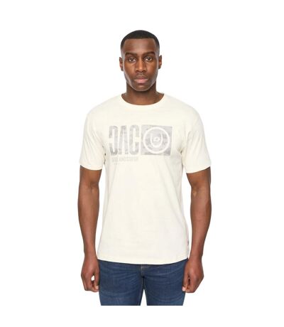 Mens hexocamo t-shirt off white Duck and Cover