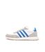 Baskets blanches/gris/bleu homme adidas run 60s-1