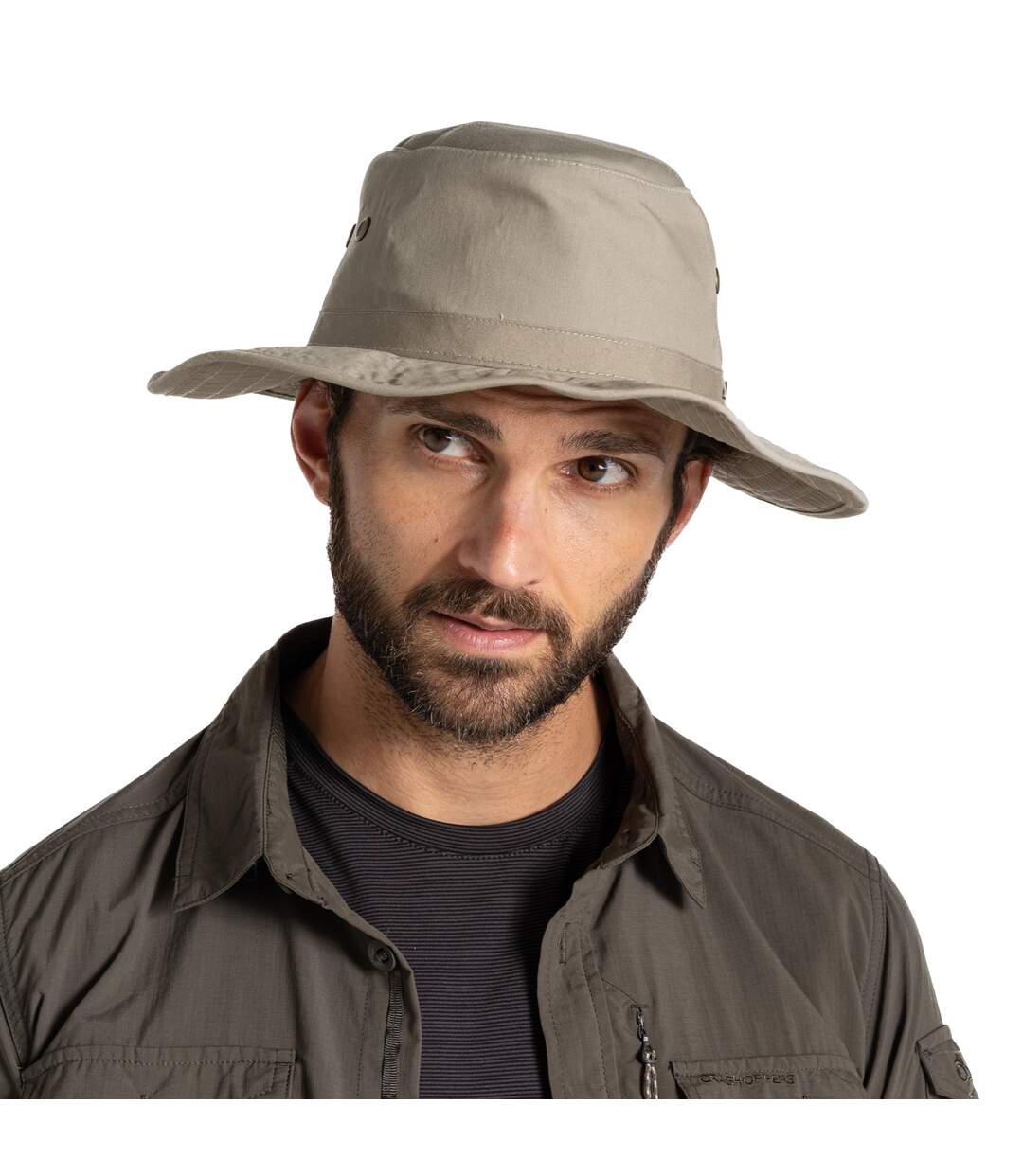 Unisex Kiwi Ranger Hat Pebble Craghoppers-1