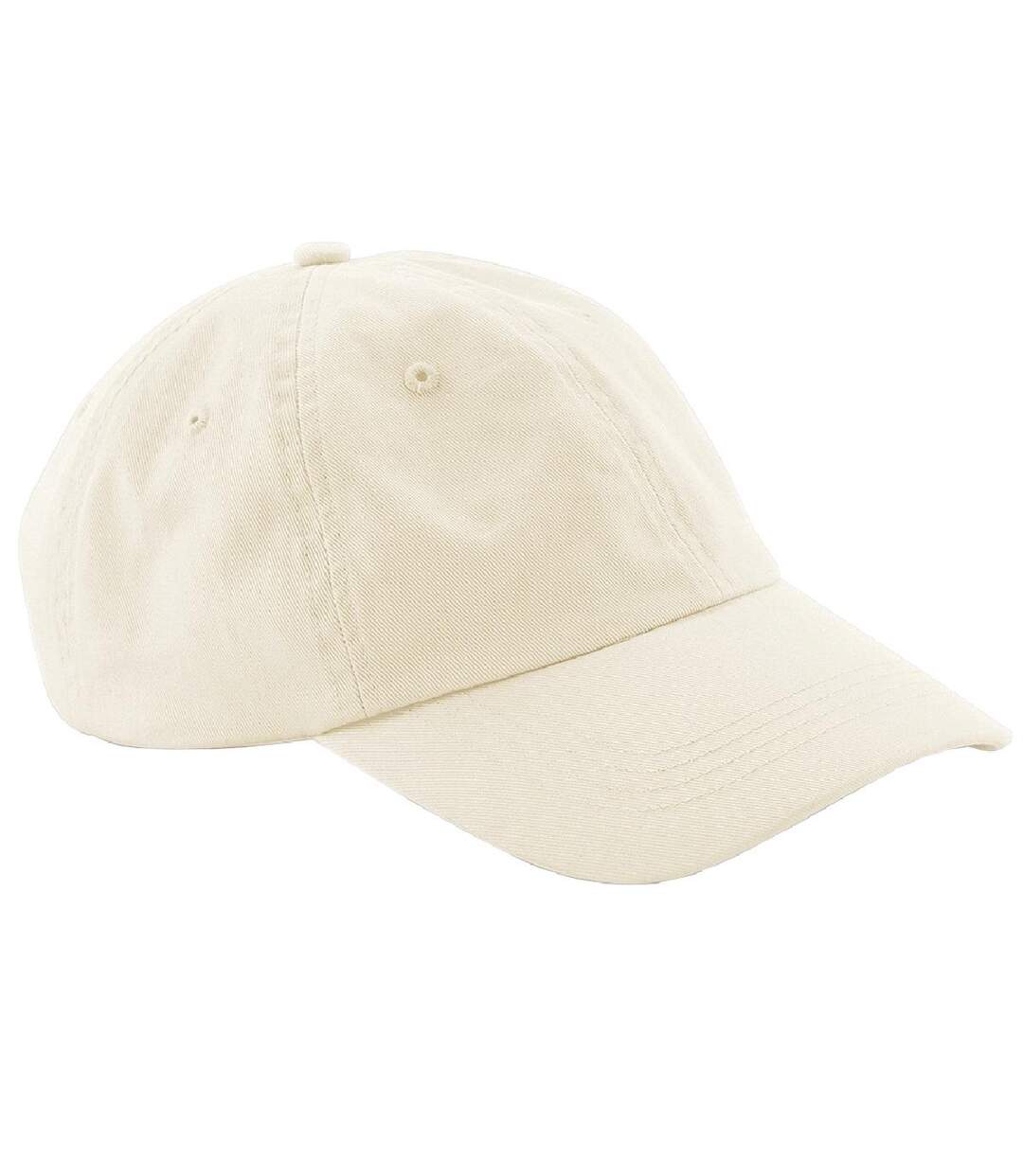 Casquette Unisexe À 6 Panneaux, Profil Bas Beige Beechfield-1