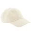 Casquette Unisexe À 6 Panneaux, Profil Bas Beige Beechfield-1