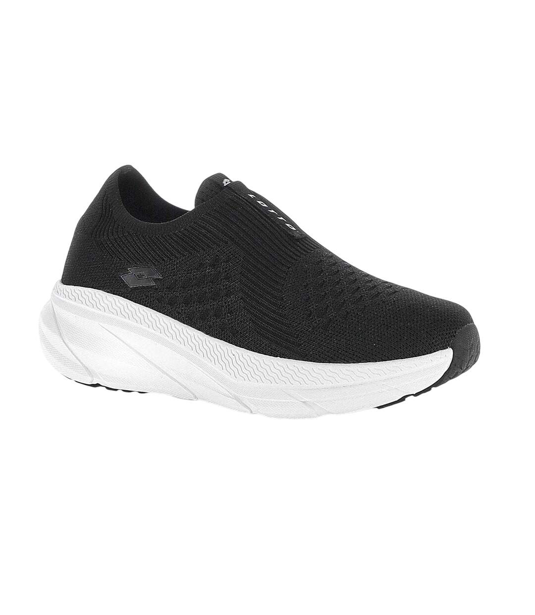 Baskets Run Femme Tout Noir Lotto-4